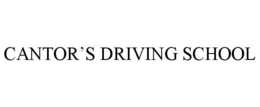 CANTOR'S DRIVING SCHOOL trademark