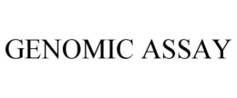 GENOMIC ASSAY trademark