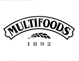 MULTIFOODS 1892 trademark