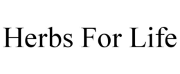 HERBS FOR LIFE trademark