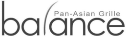 BALANCE PAN-ASIAN GRILLE trademark