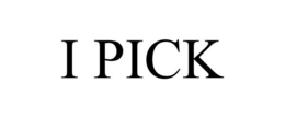 I PICK trademark