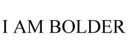 I AM BOLDER trademark