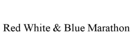 RED WHITE & BLUE MARATHON trademark