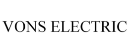 VONS ELECTRIC trademark