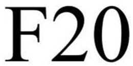 F20 trademark