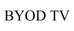BYOD TV trademark