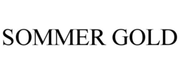 SOMMER GOLD trademark