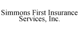 SIMMONS FIRST INSURANCE SERVICES, INC. trademark