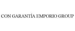 CON GARANTÍA EMPORIO GROUP trademark