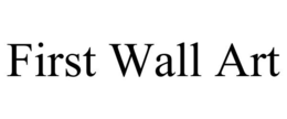 FIRST WALL ART trademark