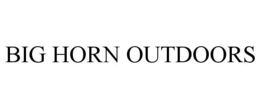 BIG HORN OUTDOORS trademark