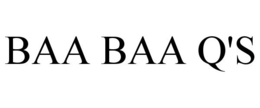 BAA BAA Q'S trademark