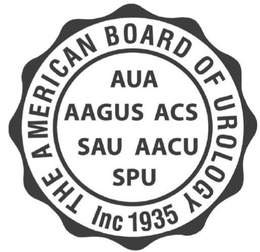 THE AMERICAN BOARD OF UROLOGY INC 1935 AUA AAGUS ACS SUU AACU AAP trademark