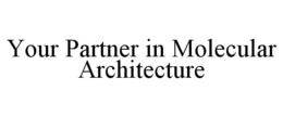 YOUR PARTNER IN MOLECULAR ARCHITECTURE trademark