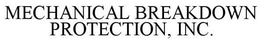 MECHANICAL BREAKDOWN PROTECTION, INC. trademark