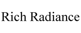 RICH RADIANCE trademark