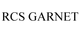 RCS GARNET trademark
