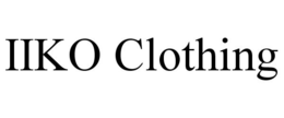 IIKO CLOTHING trademark