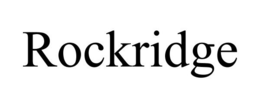 ROCKRIDGE trademark