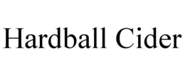 HARDBALL CIDER trademark