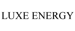 LUXE ENERGY trademark