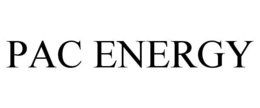 PAC ENERGY trademark