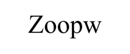 ZOOPW trademark