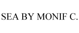 SEA BY MONIF C. trademark
