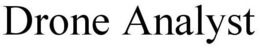 DRONE ANALYST trademark
