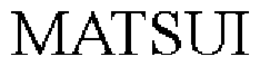 MATSUI trademark