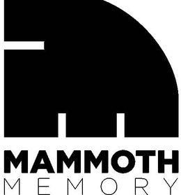 MAMMOTH MEMORY trademark