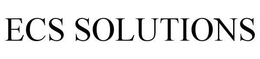 ECS SOLUTIONS trademark