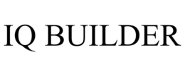 IQ BUILDER trademark