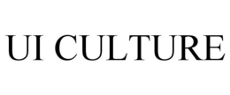 UI CULTURE trademark