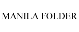 MANILA FOLDER trademark