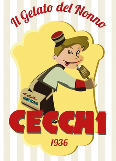 IL GELATO DEL NONNO  CECCHI 1936 GELATICECCHI  GELATI CECCHI trademark