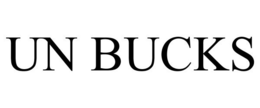 UN BUCKS trademark