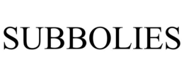 SUBBOLIES trademark