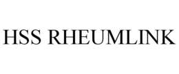 HSS RHEUMLINK trademark