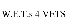 W.E.T.S 4 VETS trademark
