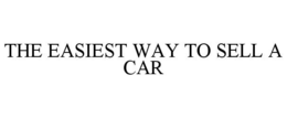 THE EASIEST WAY TO SELL A CAR trademark