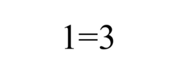 1=3 trademark