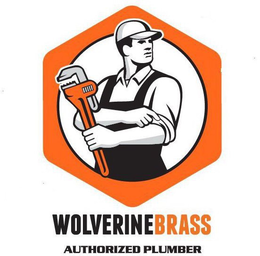 WOLVERINEBRASS AUTHORIZED PLUMBER trademark