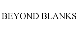 BEYOND BLANKS trademark