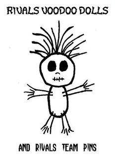 RIVALS VOODOO DOLLS AND RIVALS TEAM PINS trademark