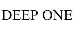 DEEP ONE trademark