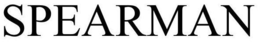 SPEARMAN trademark