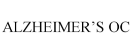 ALZHEIMER'S OC trademark