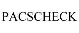 PACSCHECK trademark